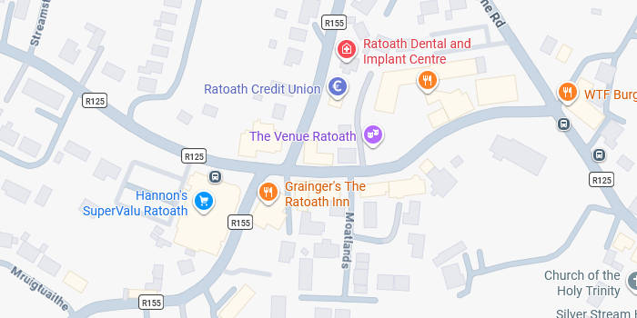 Map to The Venue in Ratoath